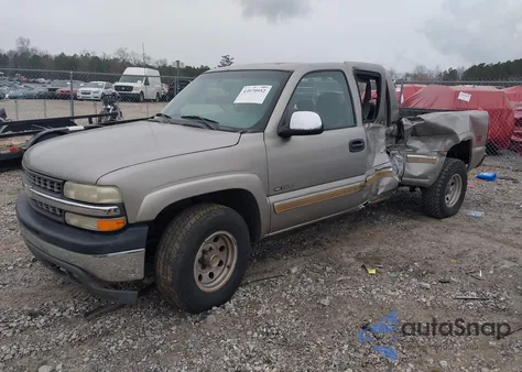2002 Chevrolet Silverado 1500 Lt from USA, damaged, VIN 2GCEK19T521174222